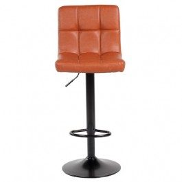 Scaun bar Marvel  maron piele ecologica, reglabil inaltime